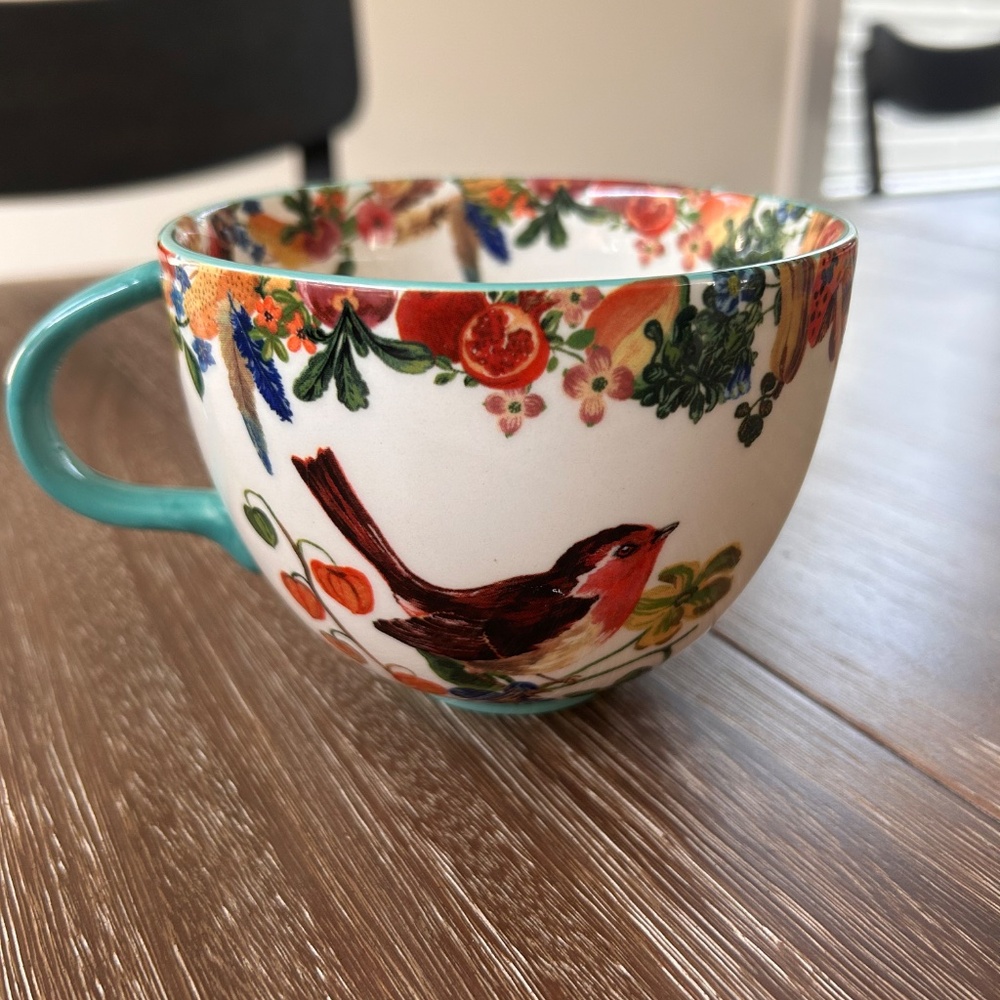 ANTHROPOLOGIE Nathalie Lete Bird Mug - Picture 2 of 5